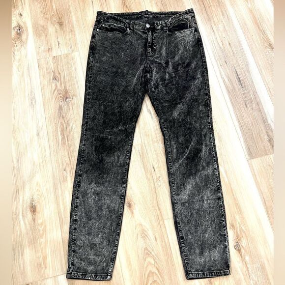 EILEEN FISHER BLACK JEANS SIZE 14 - Picture 1 of 13